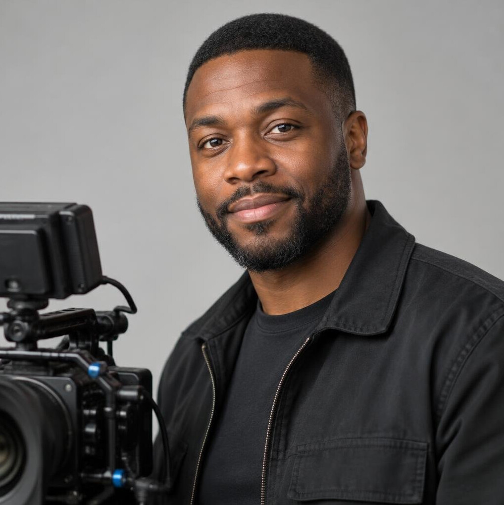 Portrait of a young man with a neat beard